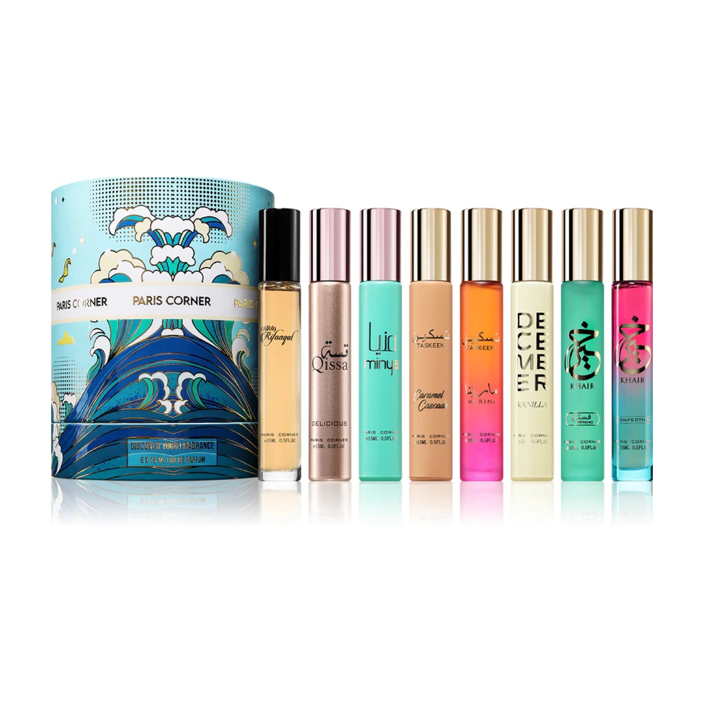 Paris Corner - Discover Your Fragrance - 8 x 15ml