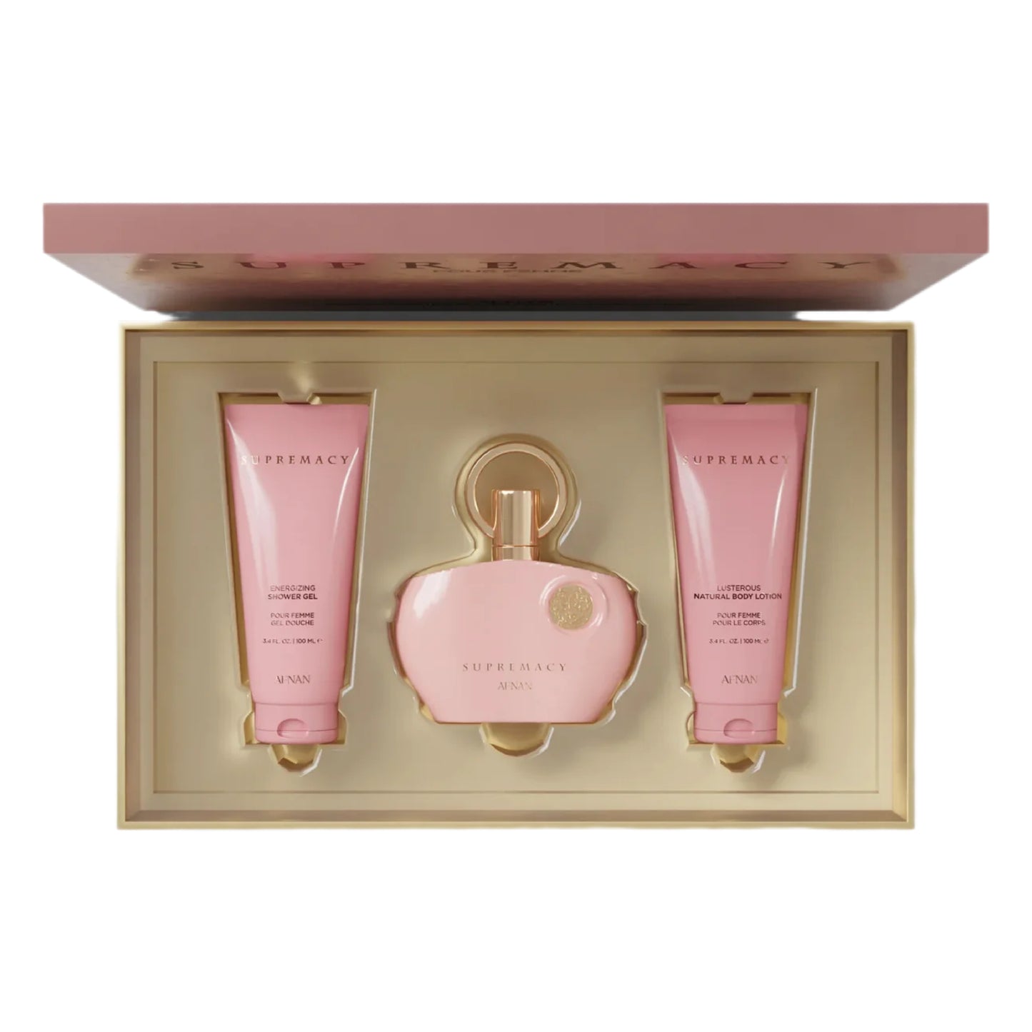 Afnan - Supremacy Pour Femme Pink - Gift Set