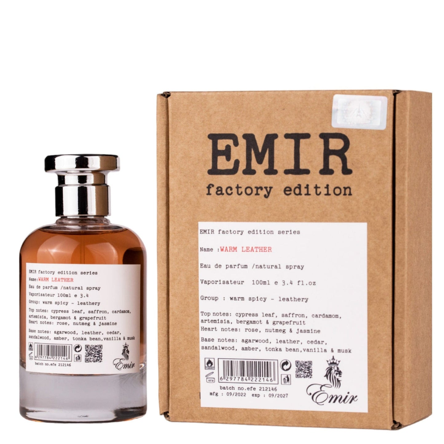 Emir - Warm Leather Factory Edition - 100ml