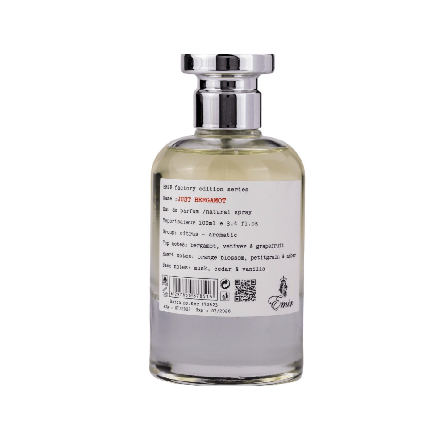 Emir - Just Bergamot Factory Edition - 100ml