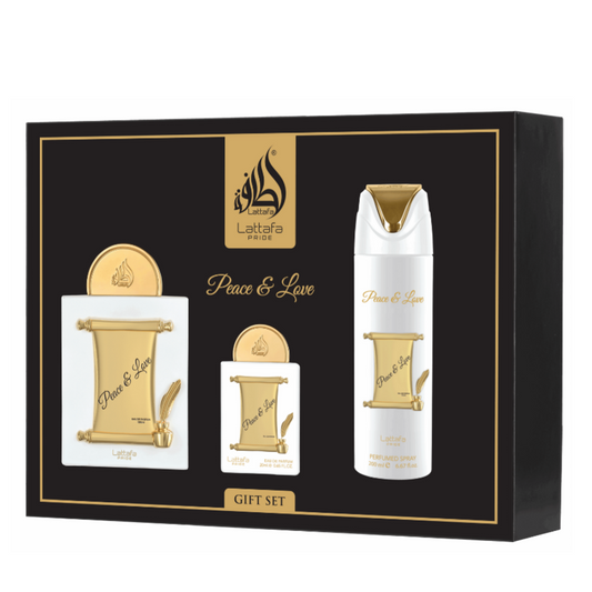 Lattafa Pride - Peace & Love - Gift Set