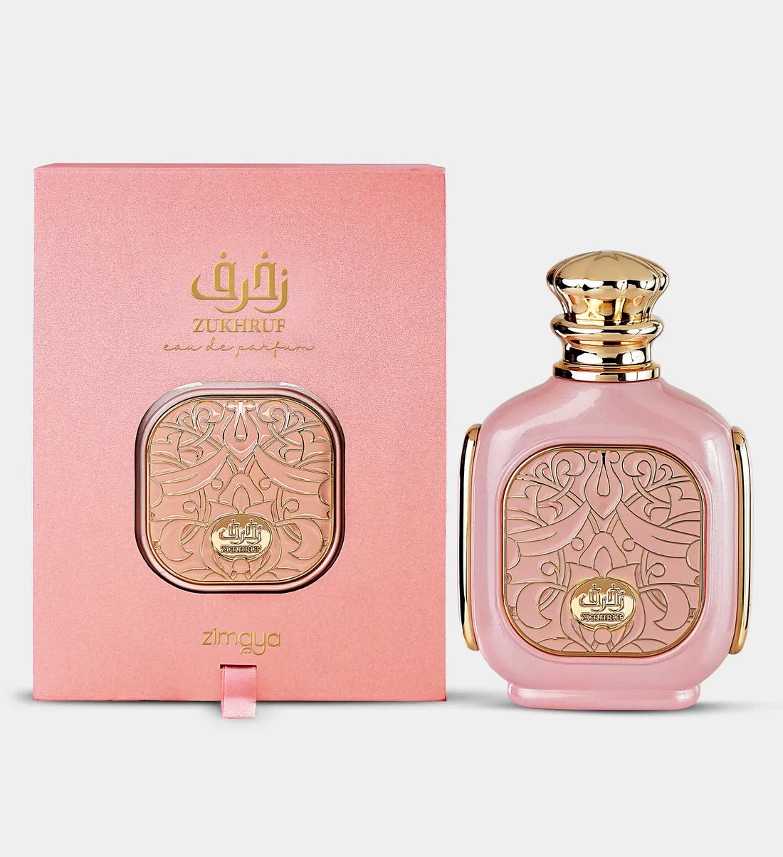 Zimaya Zukhruf femme pink | 100ml EDP
Home / ZIMAYA