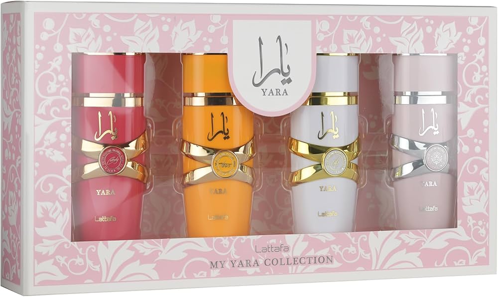 Lattafa My Yara Collection – 4 × 25 ml Eau de Parfum Gift set
