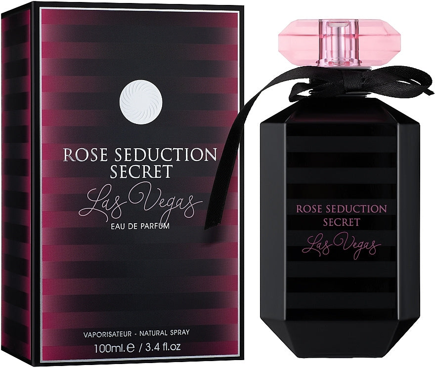 Fragrance World Rose Seduction Las Vegas 100 ml Eau De Parfum Floral scent