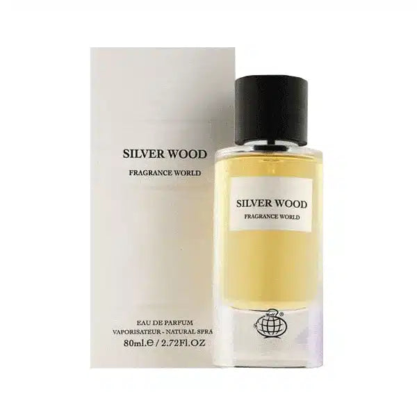 Fragrance World Silver Wood 80 ml Eau De Parfum Woody scent