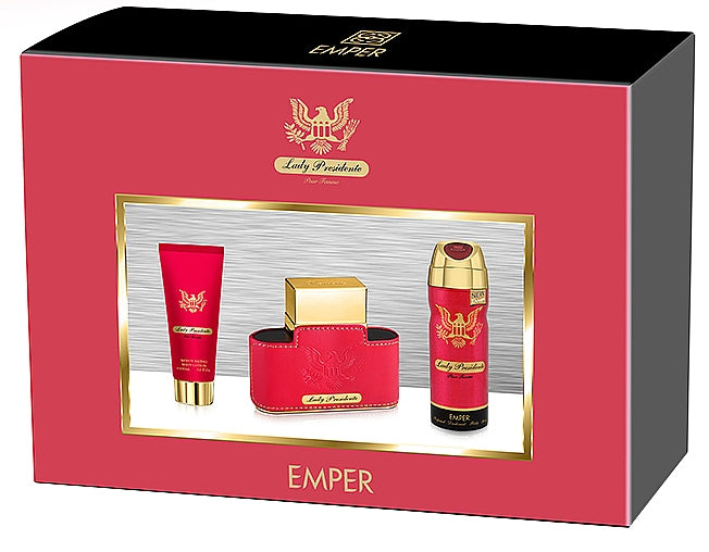 Emper Lady Presidente 3-in-1 Fragrance Gift Set