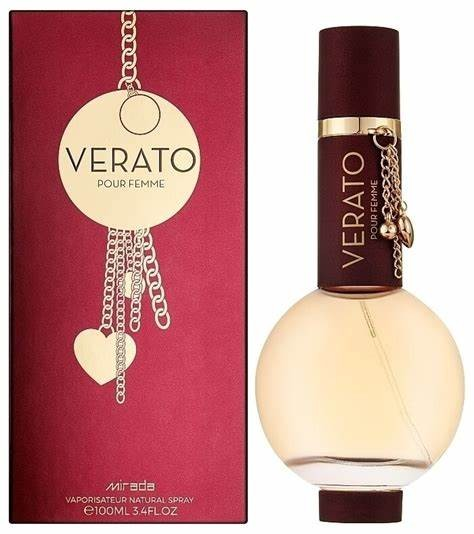 MIRADA Verato, Women's Eau de Parfum (EDP) 3.4 FL. Oz (100ml), Women’s Perfume