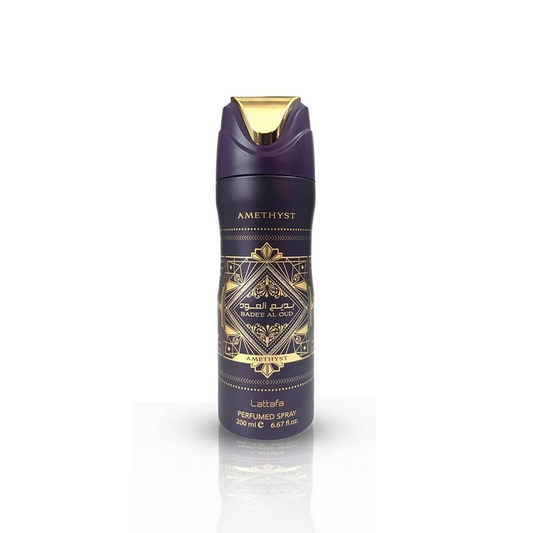 Bade’e Al Oud Amethyst (Oud For Glory Amethyst) Perfumed Body Spray 200ml by Lattafa