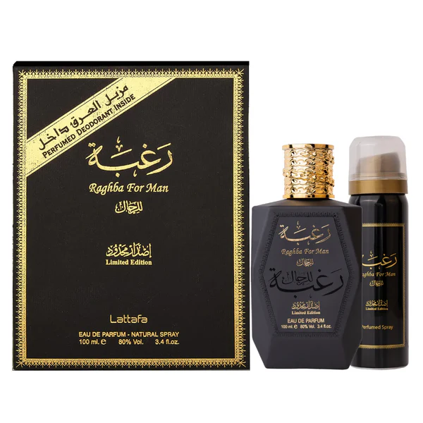 Raghba For Men Lattafa Perfumes for men