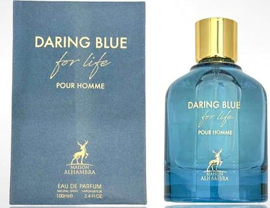 Daring Blue For Life | Eau De Parfum 100ml | By Maison Alhambra