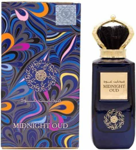 Ard Al Zafraan Midnight Oud Perfume, Perfume for Unisex, 100 ml