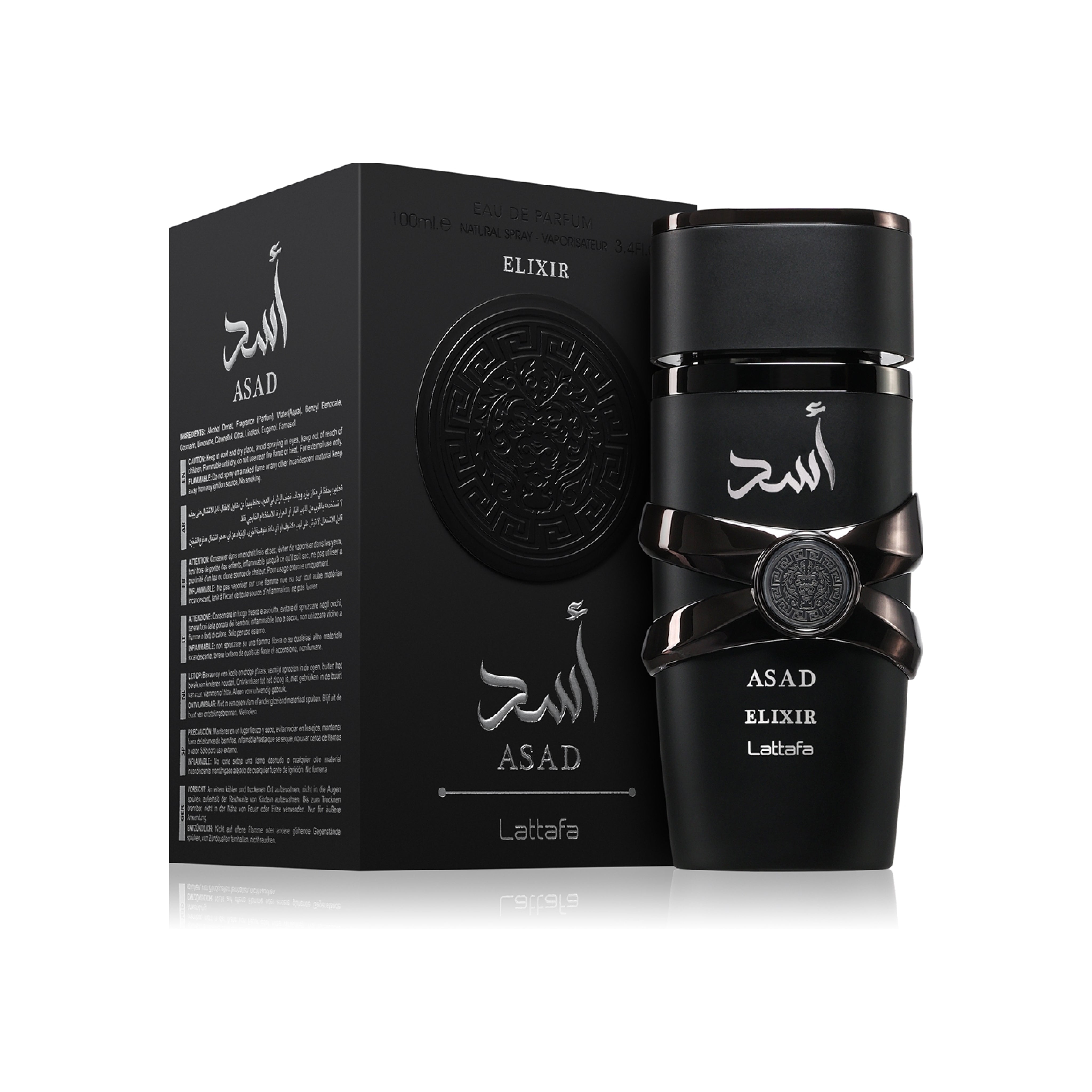 Lattafa - Asad Elixir - 100ml – Husain Fragrance