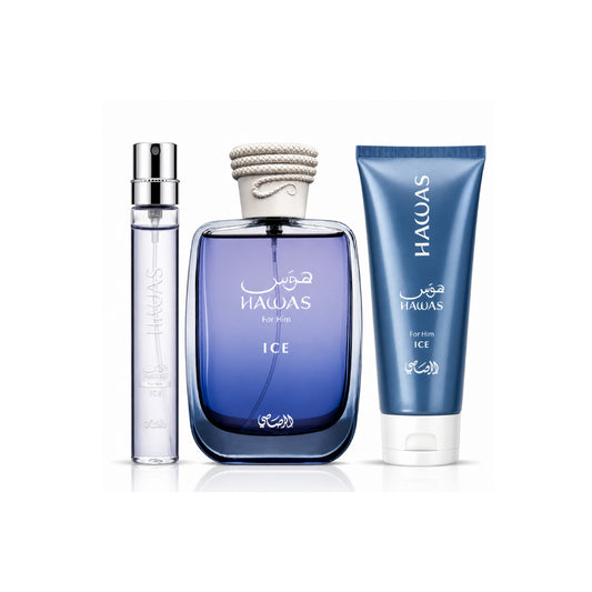 Rasasi - Hawas Ice Gift Set - 3 Piece