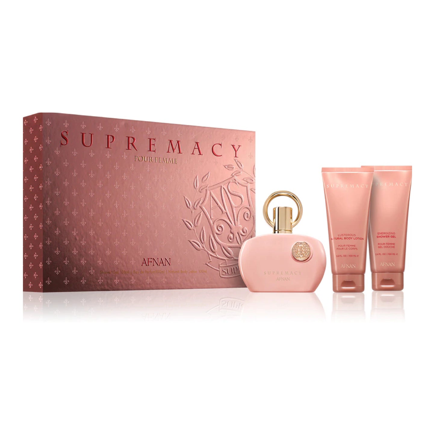 Afnan - Supremacy Pour Femme Pink - Gift Set