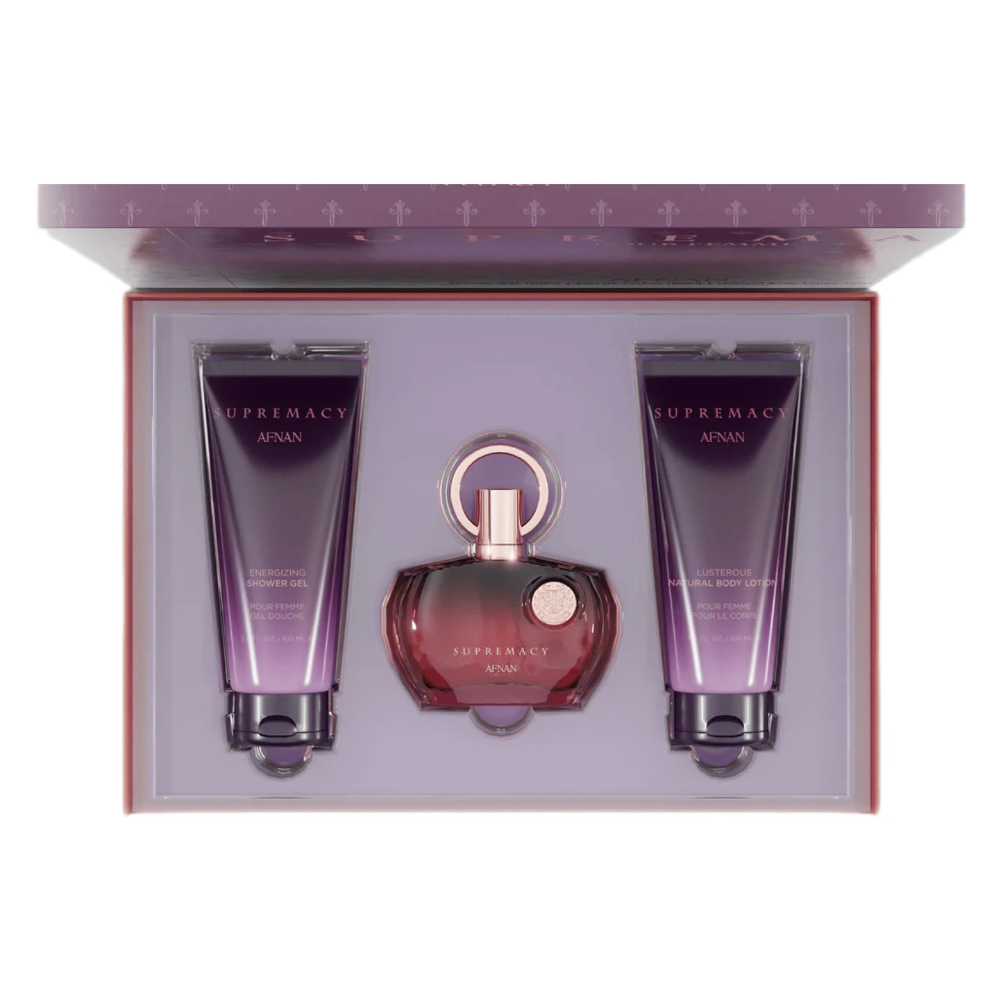 Afnan - Supremacy Pour Femme Purple - Gift Set