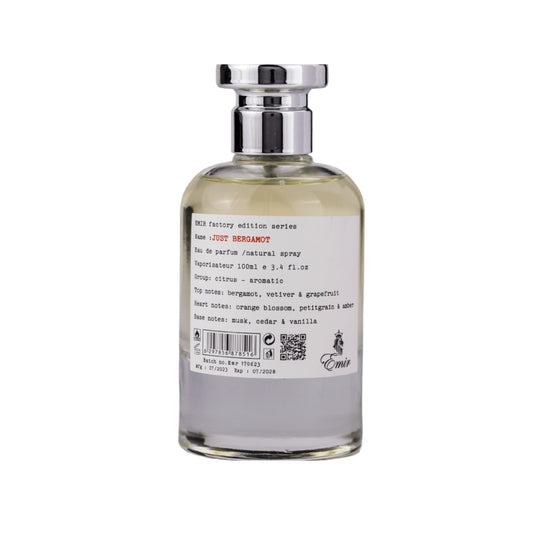 Emir - Just Bergamot Factory Edition - 100ml