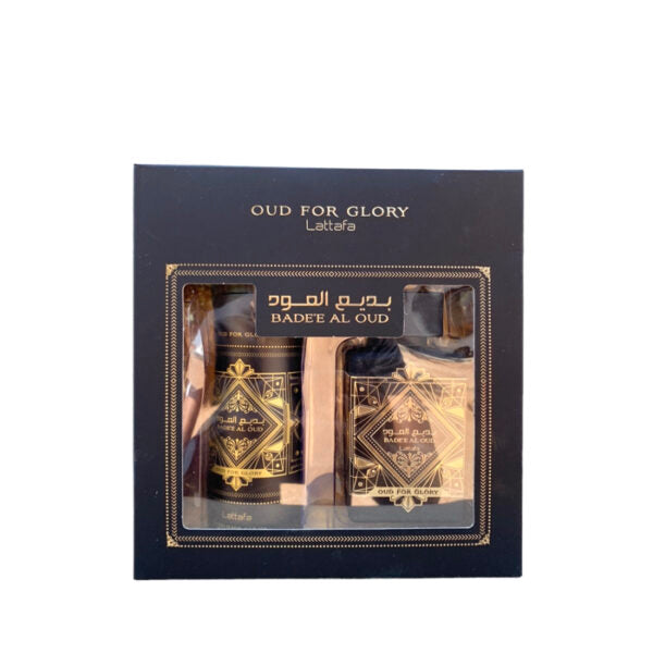 Lattafa - Bade’e Al Oud Oud For Glory - 2-Piece Fragrance Set