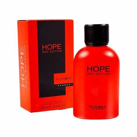 Pendora Scents Hope Red Edition 100 ml Eau De Parfum Fresh scent