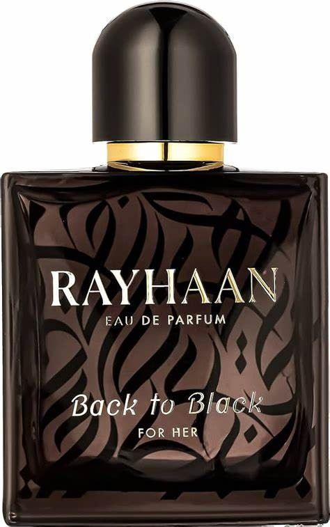 Rayhaan Back to Black FOR HER Eau De Parfum, 100ml