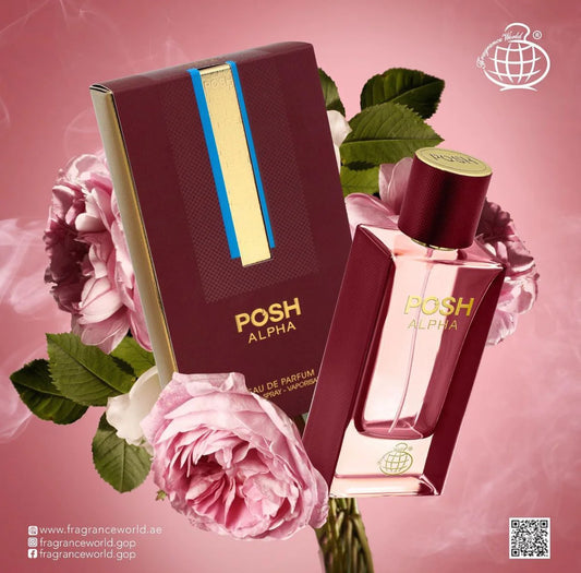 Fragrance World Posh Alpha 80 ml Eau De Parfum Floral scent