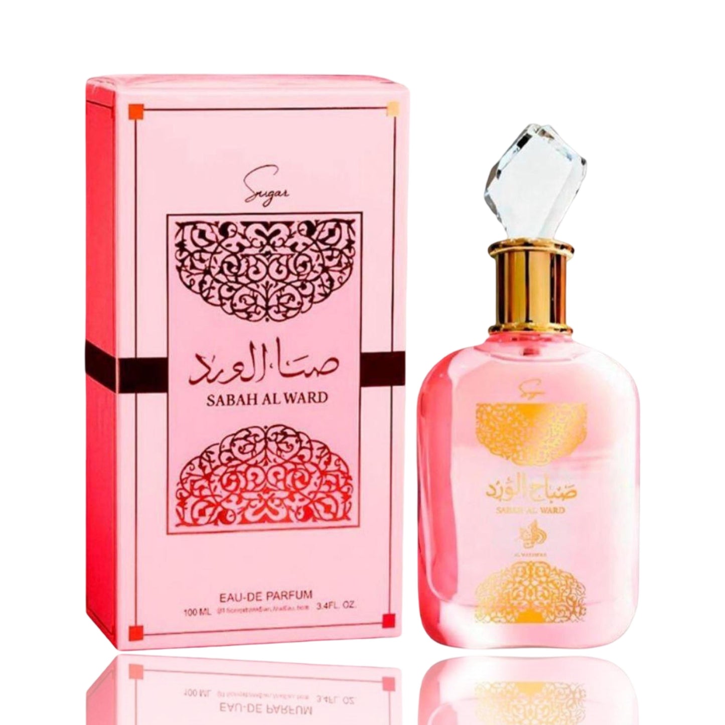 Sabah Al Ward Sugar | Eau De Parfum 100ml | by Al Wataniah