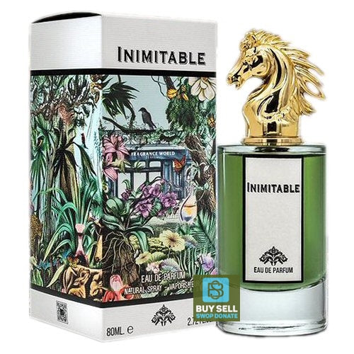 Fragrance World Inimitable 80 ml Eau De Parfum Woody scent