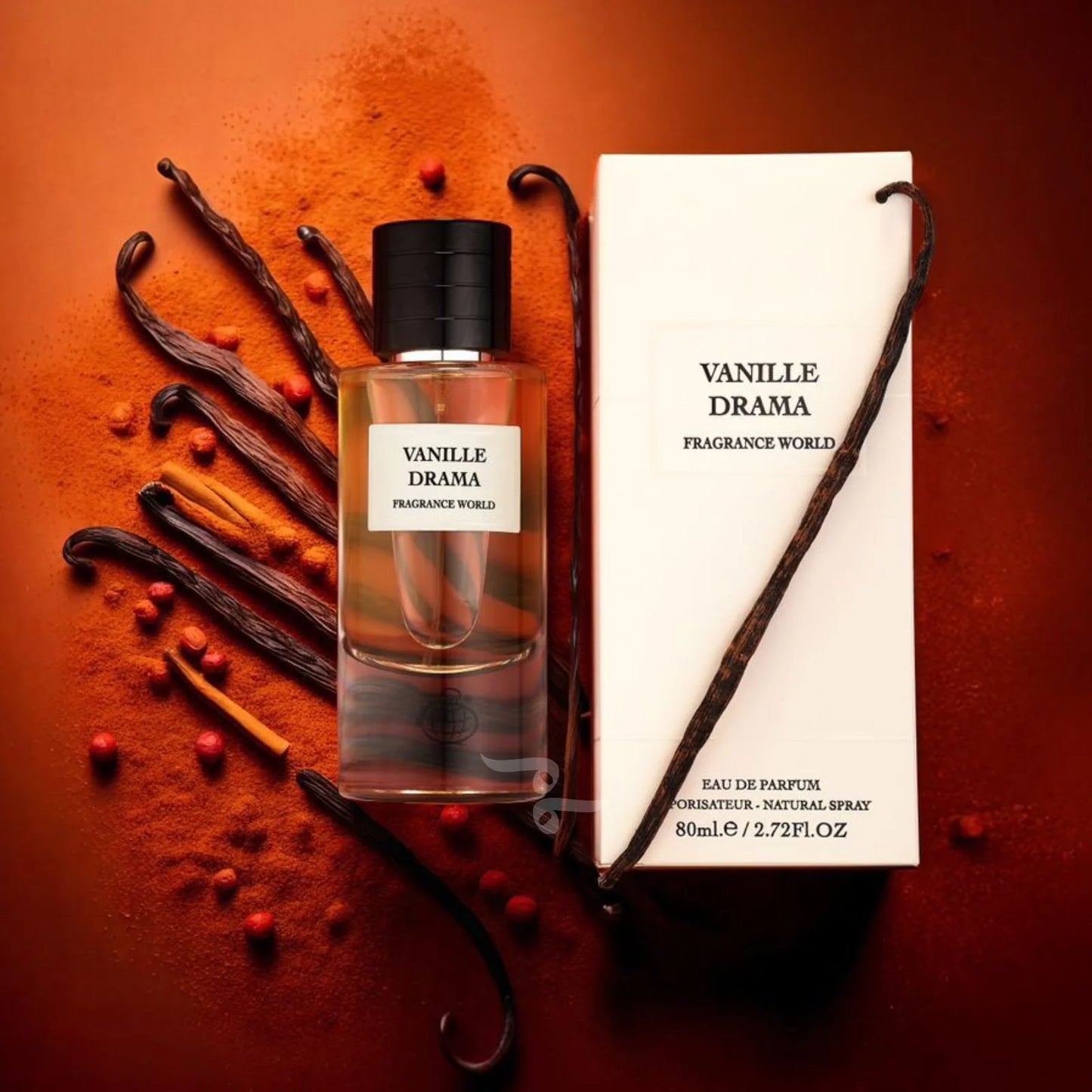 Fragrance World Vanille Drama 80 ml Eau De Parfum Sweet Spicy scent