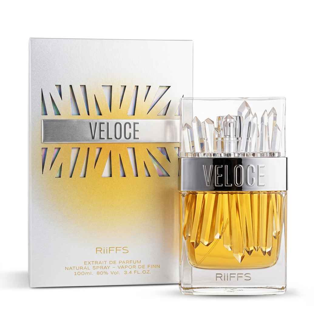 Riiffs Veloce Extrait de Parfum 100 ml · elegant and modern men's fragrance