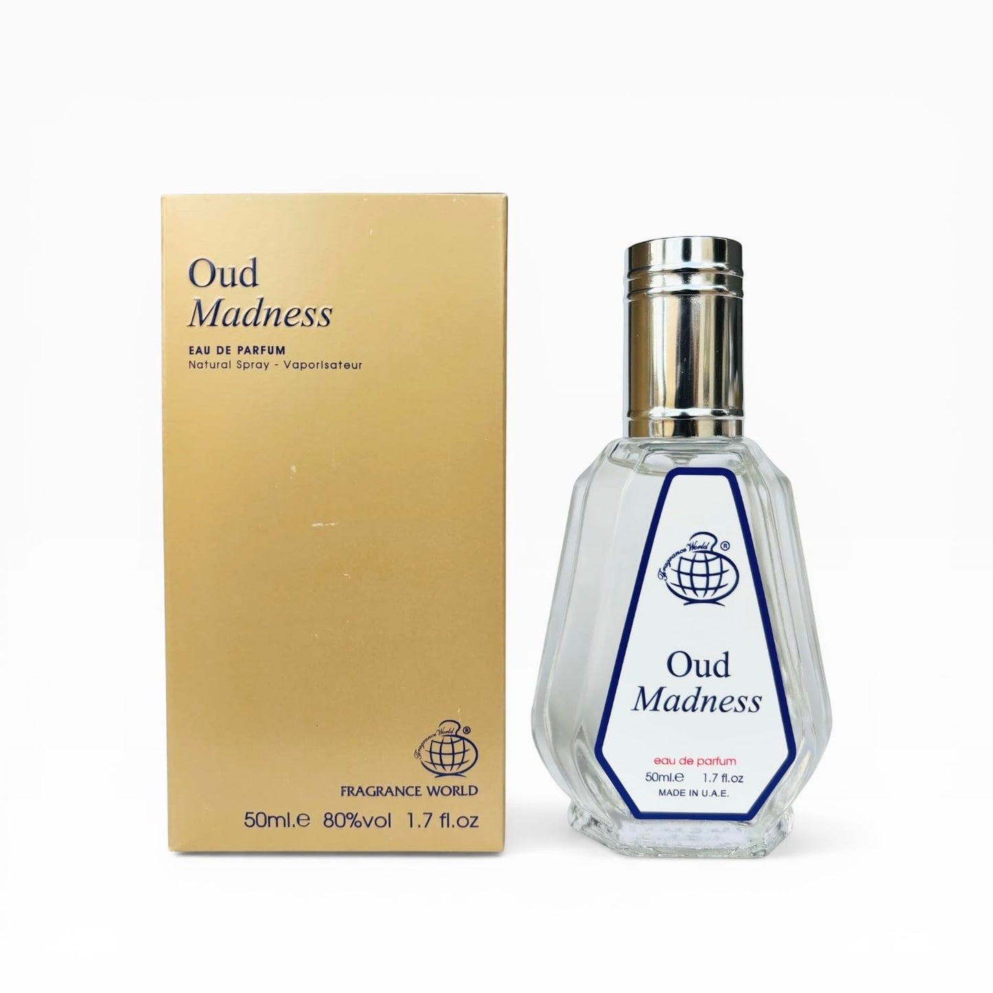 Oud Madness Eau De Parfum 50ml – Fragrance World