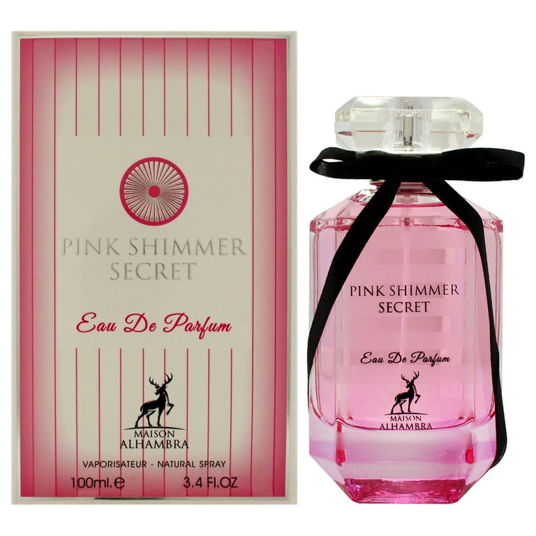 Maison Alhambra Pink Shimmer Secret , 3.4 oz EDP