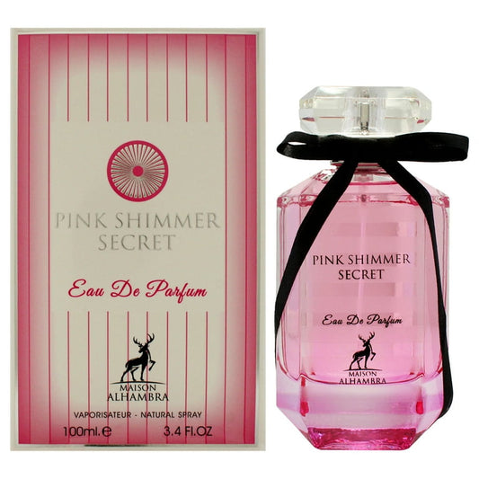 Maison Alhambra Pink Shimmer Secret , 3.4 oz EDP