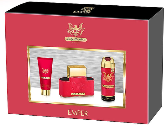 Emper Lady Presidente 3-in-1 Fragrance Gift Set