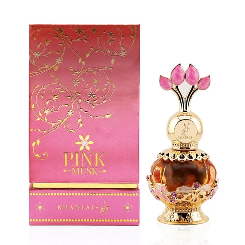 Khadlaj Pink Musk Concentrated Perfume Oil
Pink Musk Concentrated Perfume Oil