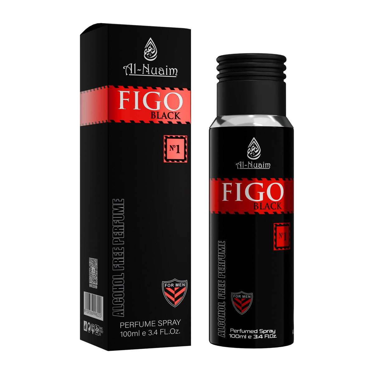 Figo Black 100 ml purfume