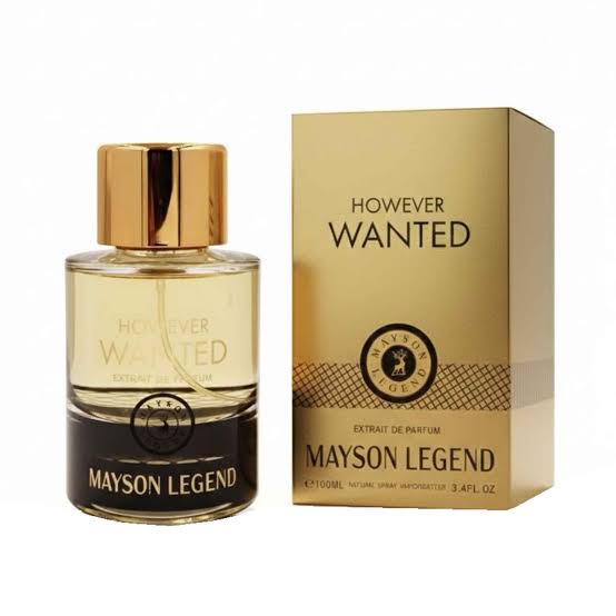 Mayson Legend However Wanted Extrait De Parfum 100ml
