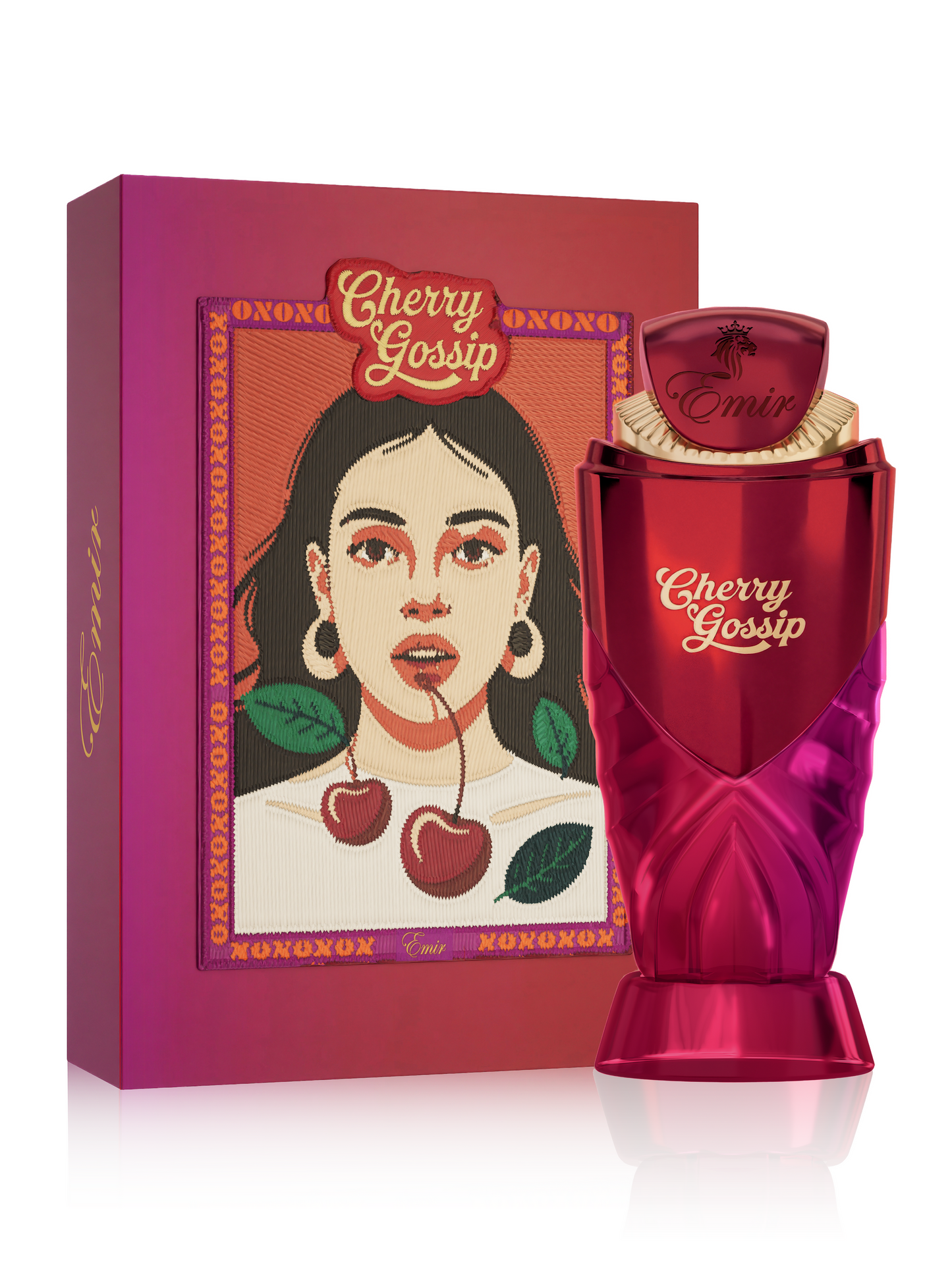 Cherry Gossip – Unisex Eau de Parfum (100 ml red bottle) – Paris Corner