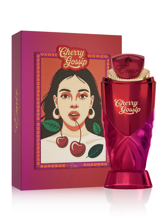 Cherry Gossip – Unisex Eau de Parfum (100 ml red bottle) – Paris Corner