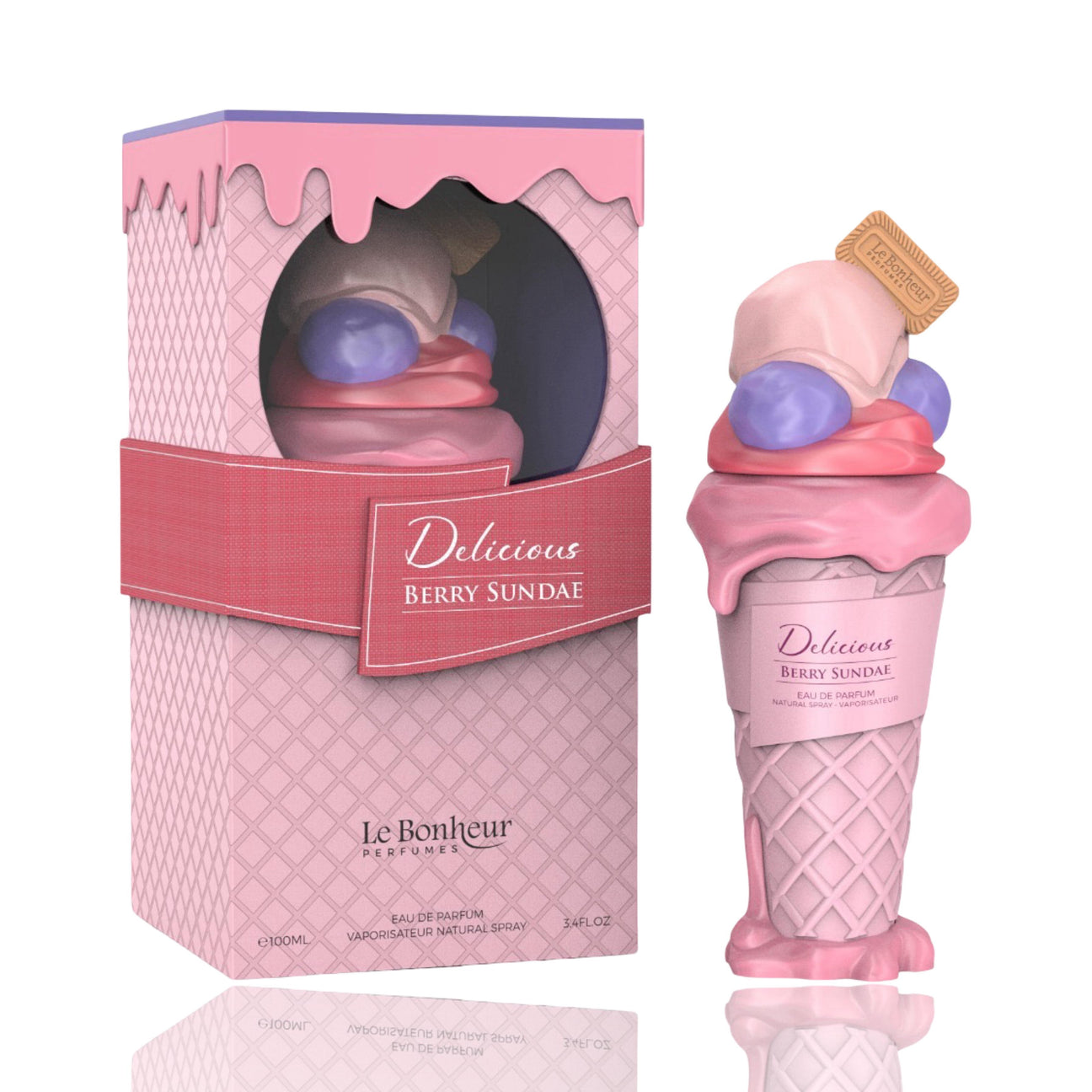 Delicious Berry Sundae | Eau De Parfum 100ml | by Le Bonheur Perfume