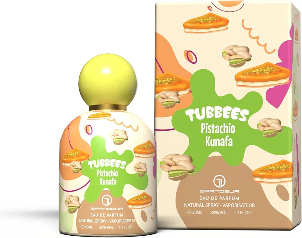 Arabiyat Sugar Tubbees Pistachio Kunafa 50 ml Eau De Parfum Vanilla Sweet scent