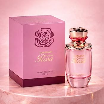 Al Haramain Vergine Rosa for Women - Arabian Perfume for Women - Long Lasting Fragrance - Arabic Perfume - Extrait De Parfum - 3.4 oz EDP Spray