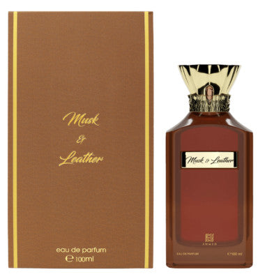 Musk & Leather By Ahmed Al Maghribi EDP Eau De Parfum For Men & Women - 100 ML